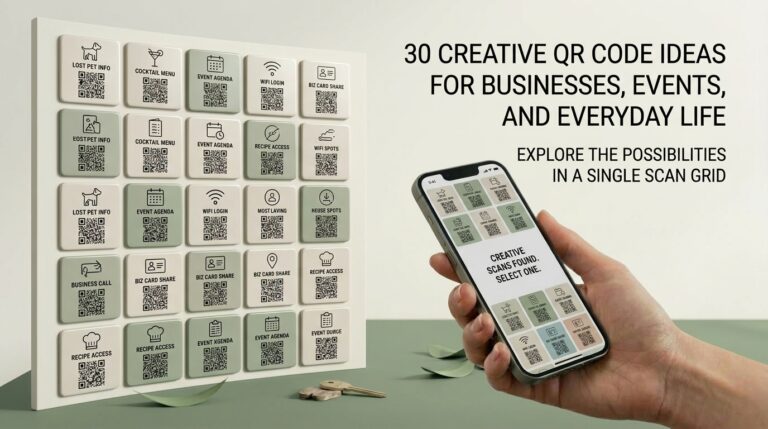 30 Creative QR Code Ideas for Businesses, Events, and Everyday Life