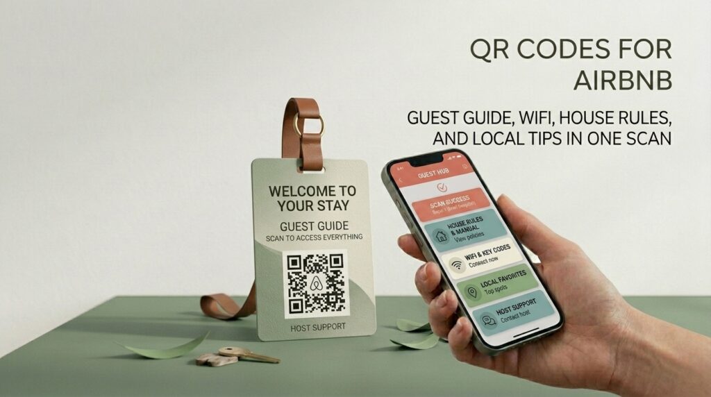 QR Code for Airbnb: Give Guests Everything They Need in One Scan