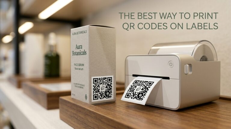 QR Code Label Printer The Best Way to Print QR Codes on Labels