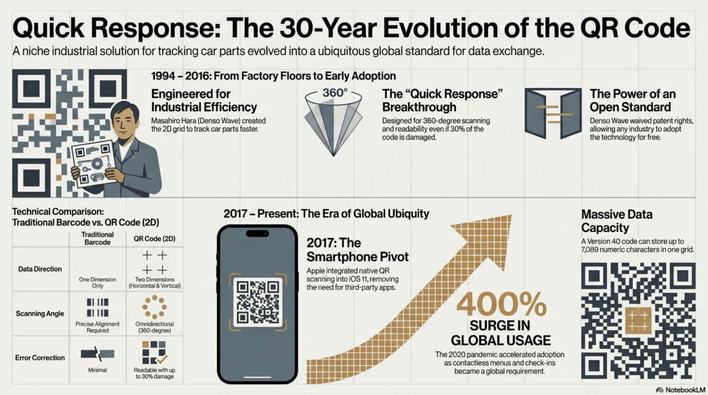 Evolution of the QR Code