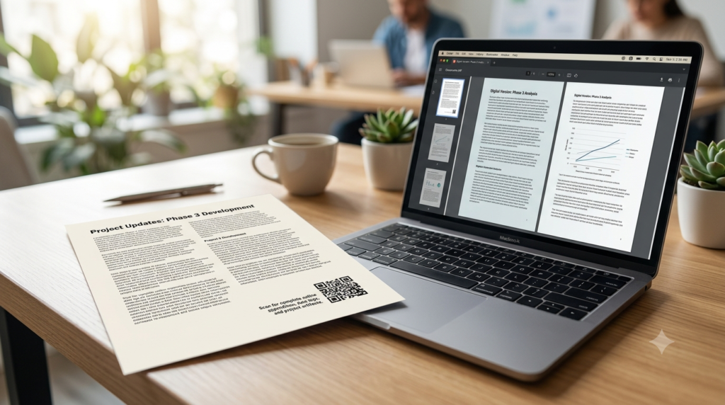 How to Create a QR Code for a PDF or Document