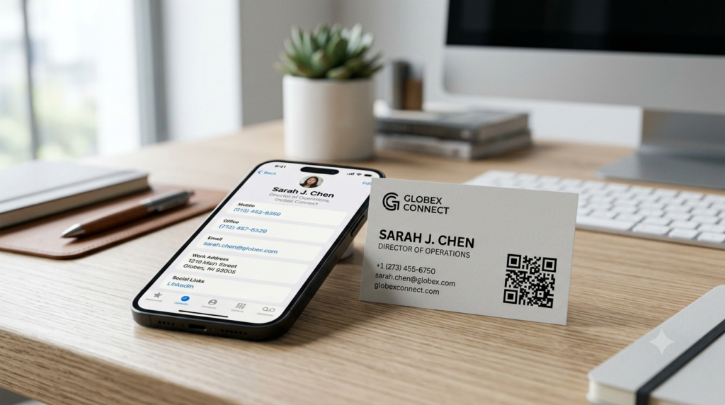QR Code for Contact Info
