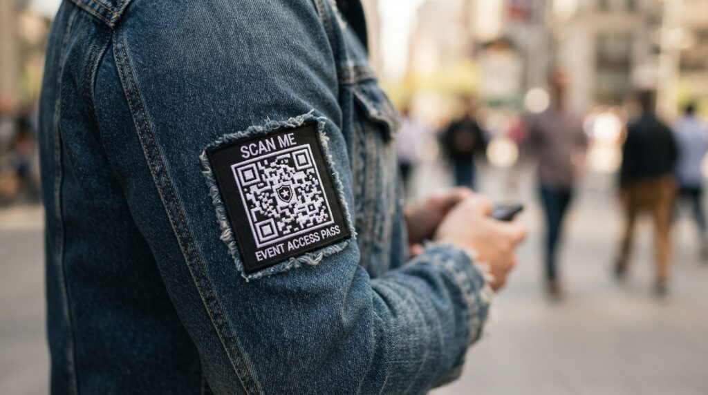How to Get or Make a QR Code Jacket Patch