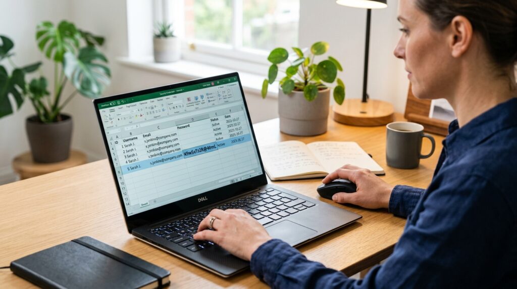 password Generator Right in Excel